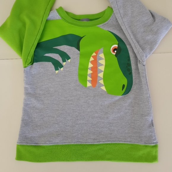 T-Rex Dinosaur Tyrannosaurus Rex Sweater Boys Size 5 - Picture 3 of 10
